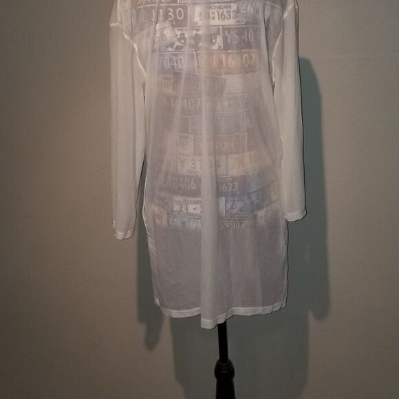White cover up by J Valdi size L - Picture 6 of 9